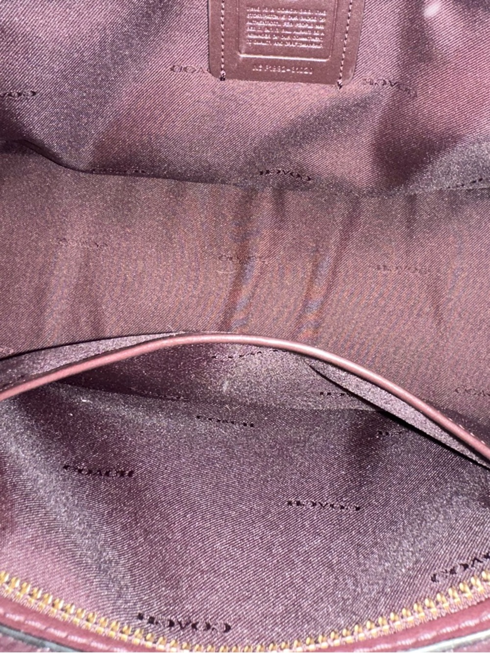 Coach Dreamer 36 with rivets in Oxblood - Picture 13 of 15